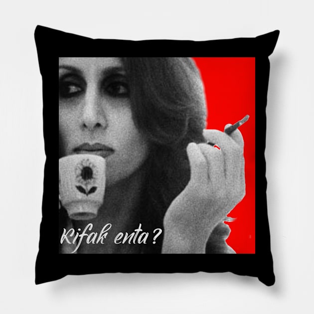 Kifak enta fairouz Pillow by Beirout