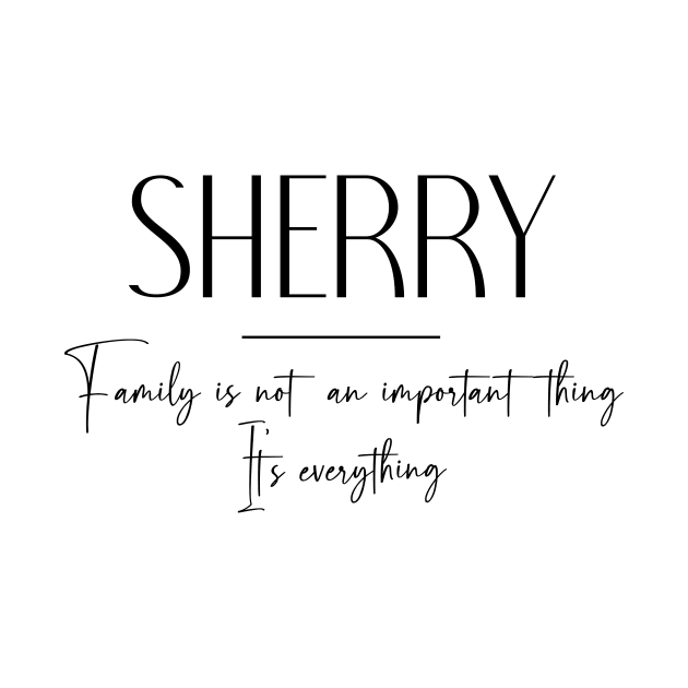 Sherry Family, Sherry Name, Sherry Middle Name by Rashmicheal