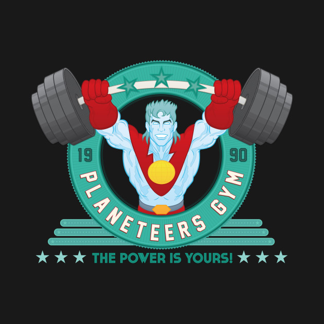 captain planet planeteers shirt