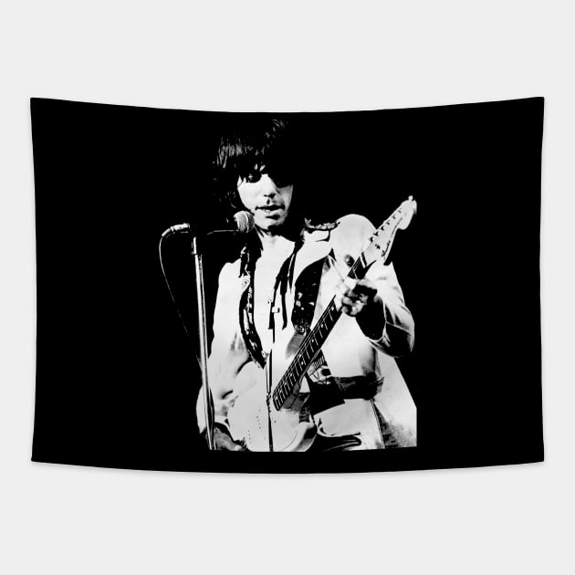 Jeff Beck // Vintage Style Tapestry by Aqumoet