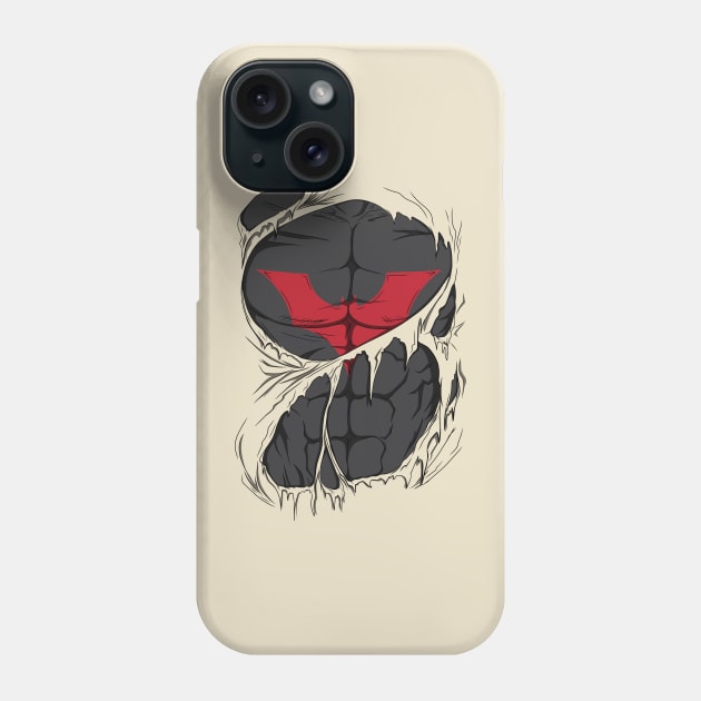 Beyond batman ripped Phone Case by vampskills2n