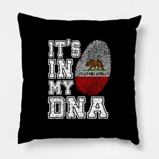 It's In My DNA California - Patriotic USA Gift Pillow