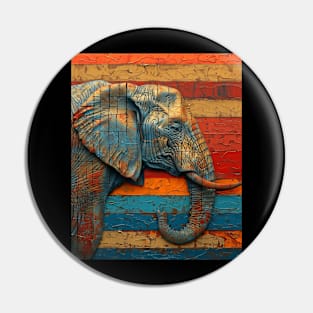 Elephant Crisis Solutions Pin