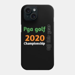 Pga golf professional Phone Case