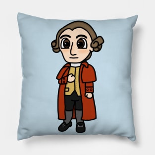 Chibi Patrick Henry (Small Print) Pillow