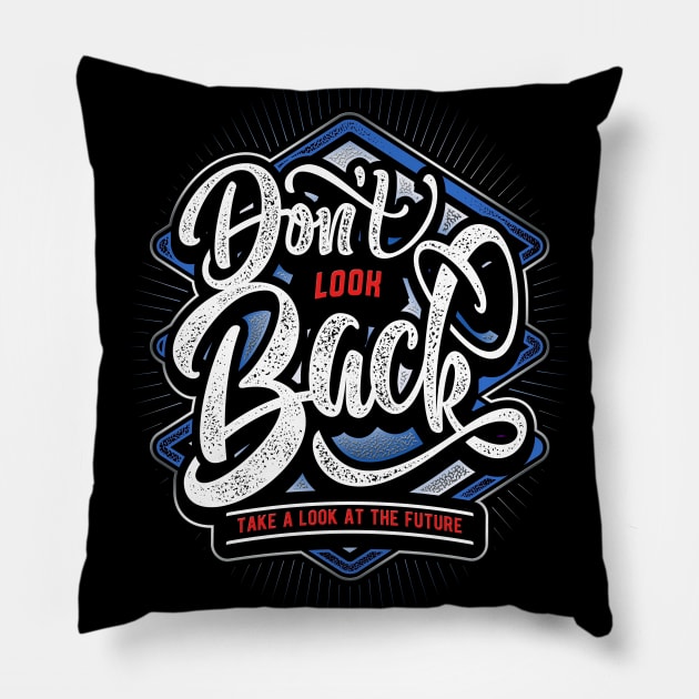 Don't Back Pillow by Dojaja