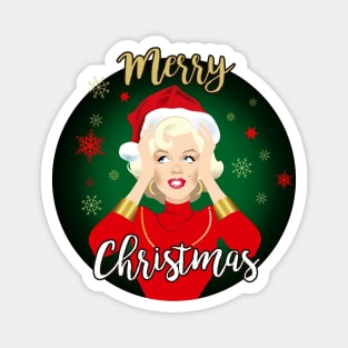 Lorelei Christmas Magnet