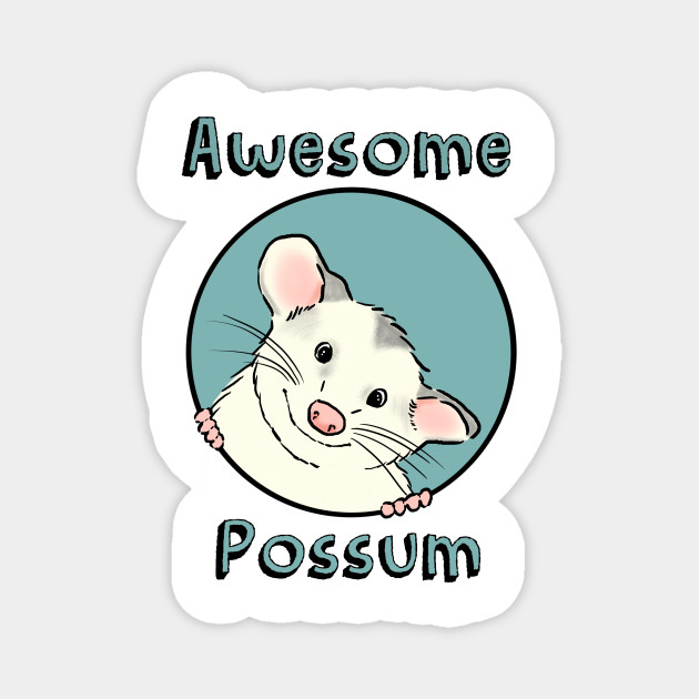 Awesome Possum Cute Opossum Cartoon Possum Opossum Magnet Teepublic Cartoon opossum possum vectors (72). awesome possum cute opossum cartoon possum