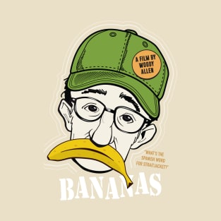 Bananas - Alternative Movie Poster T-Shirt