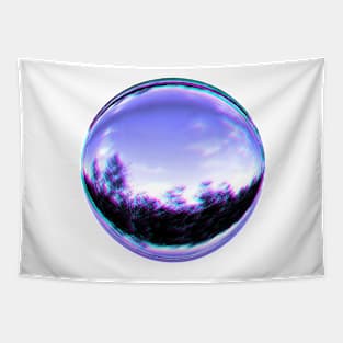 Vaporwave Bubble Tapestry