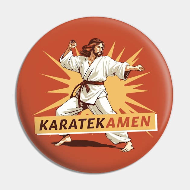 KaratekAMEN Pin by Mad Swell Designs