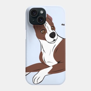 Father and Son Dogs Phone Case