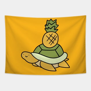 Pineapple Turtle Tapestry