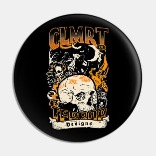 Halloween terror Pin