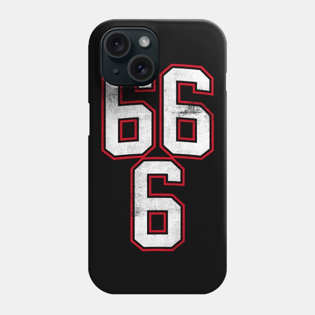 666 The Number of the Beast Phone Case by cowyark rubbark