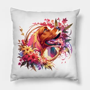 Field Spaniel Joy on Mothers Day - Thoughtful Dog Mom Gift Pillow