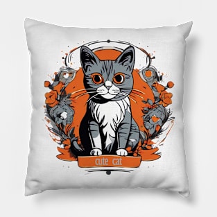 Cute Cat Pillow