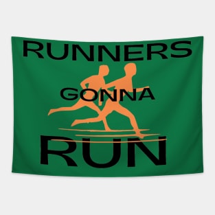 Runners Gonna Run Tapestry