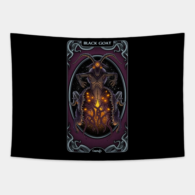 Lovecraft Tarot The Chariot Tapestry by EmptyIs