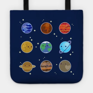 Kawaii Planets Tote