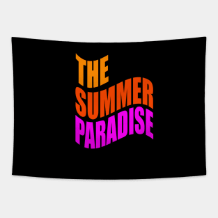 The summer paradise Tapestry