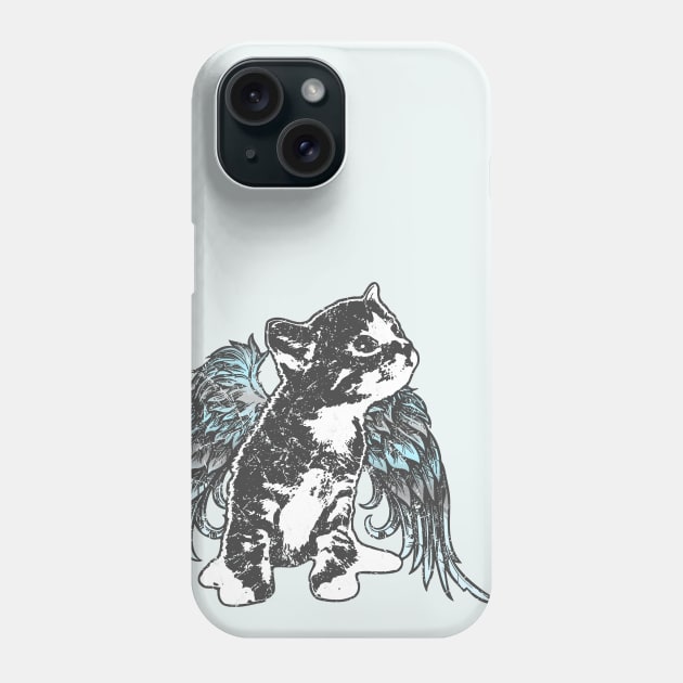 Angel Kitten Phone Case by CritterLove