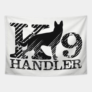 K9 Handler - German Shepherd Tapestry