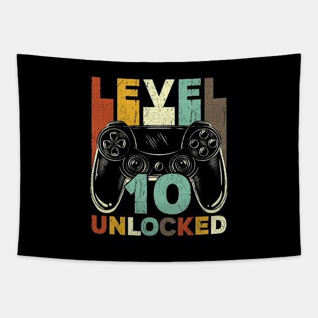 Level 10 Unlocked Tapestry by Cooldruck