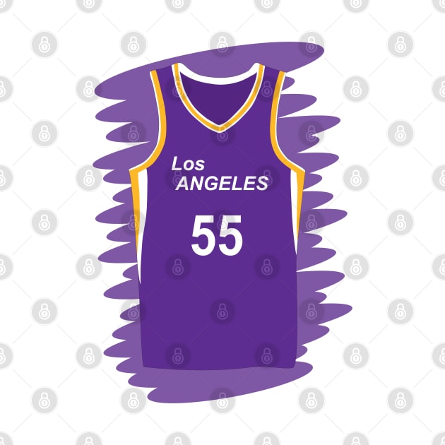 Los Angeles Sparks uniform number 55 by GiCapgraphics