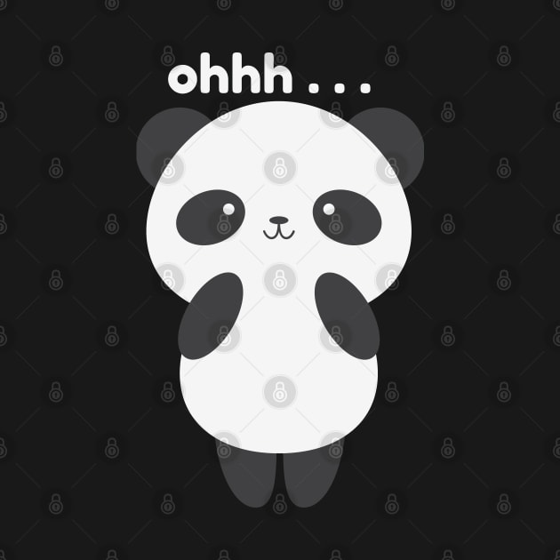 Cute Panda Say Ohh ... by TibA
