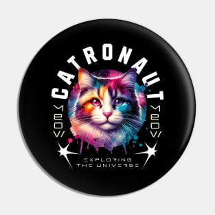 Cat in Space, Cat Lovers, Kitten in Space, Astronaut Cat Pin