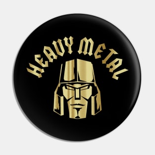 HEAVEY METAL MEGATRON - Faux gold Pin