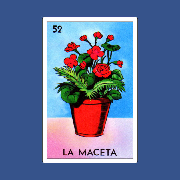 Disover Loteria Mexicana Art - Loteria Mexicana Design - La Maceta Gift - Regalo La Maceta - La Maceta - T-Shirt