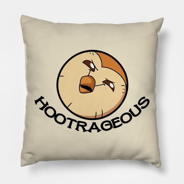 Hootrageous Pillow by Sepheria