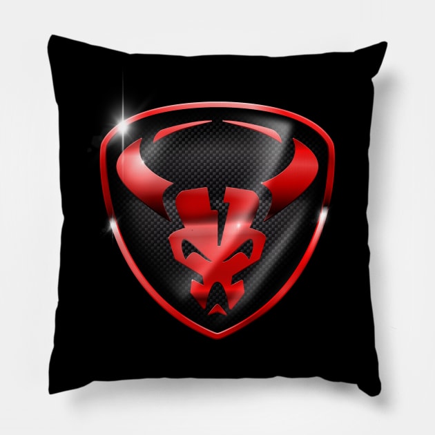 Bravado Logo Pillow by MunkeeWear