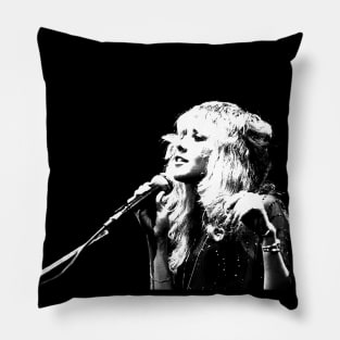 stevie nicks retro Pillow