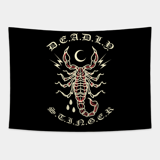 scorpion Tapestry by donipacoceng