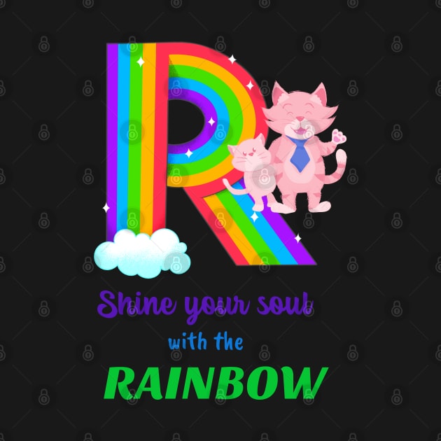 R for Rainbow by Bisusri