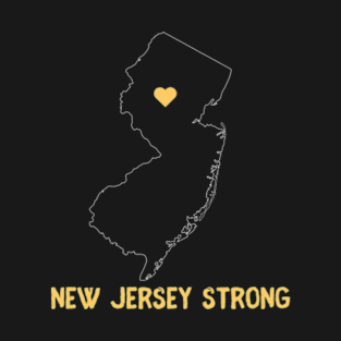 Pray For New Jersey New Jersey Strong U.S. East Coast Strong T-Shirt