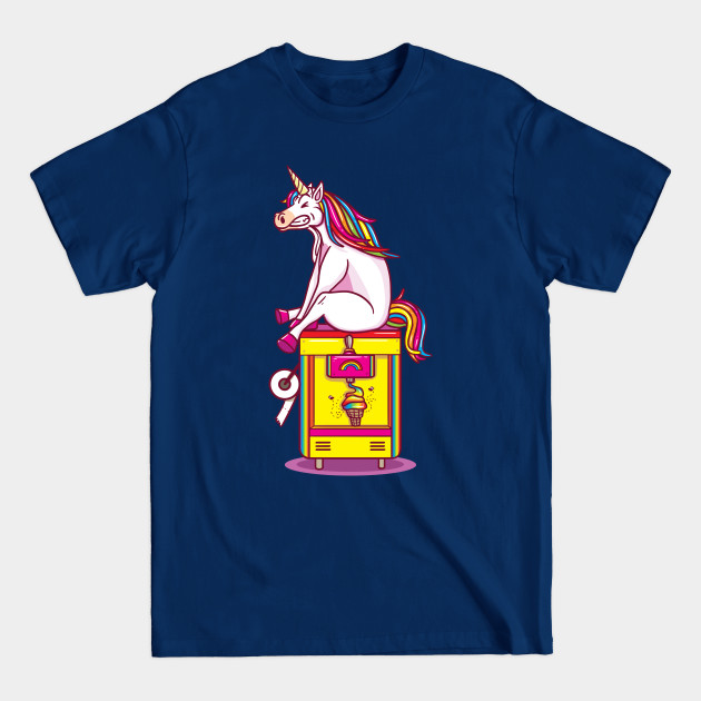 Disover Unicorn pooping ice cream - Unicorn Poop - T-Shirt