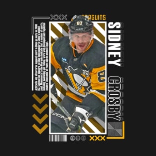 Sidney Crosby Paper Poster Version 10 T-Shirt