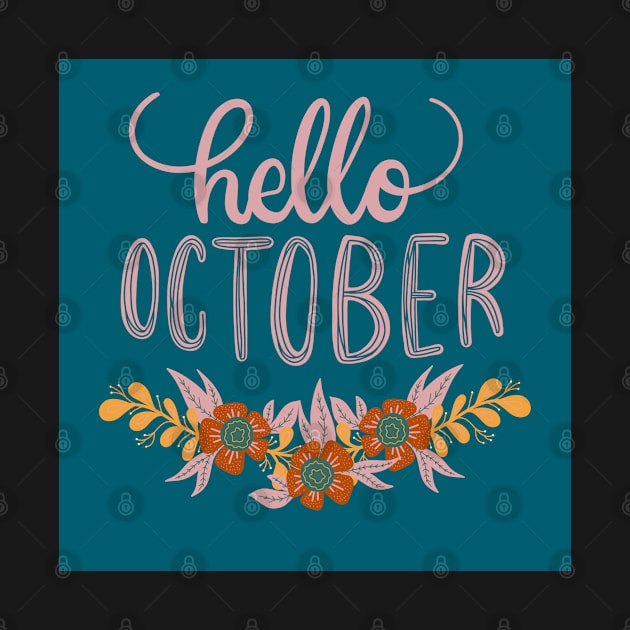 Hello October by NewBranchStudio