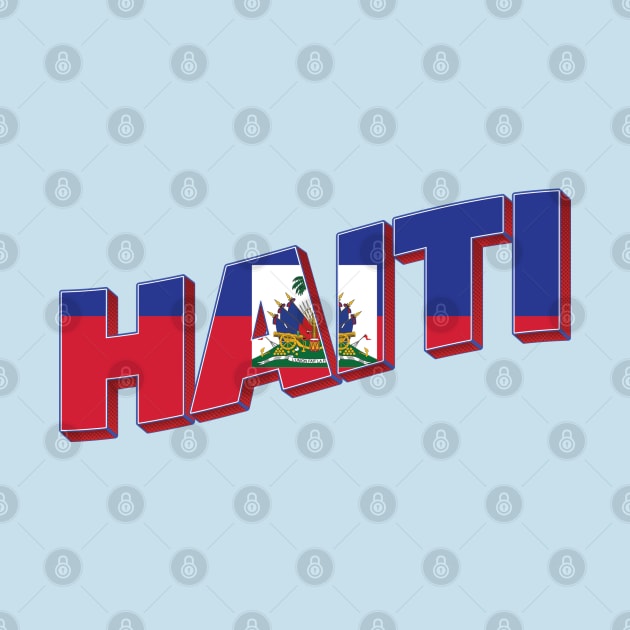 Haiti Vintage style retro souvenir by DesignerPropo