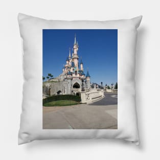 Sleeping Beauty Castle Pillow