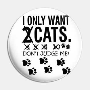 Cats Pin