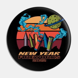 new year fireworks Pin