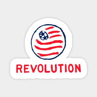 New England Revolutioooon 07 Magnet