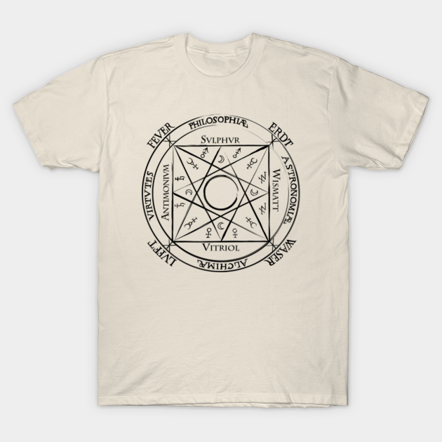 Discover Essential Alchemical Knowledge Rune - Alchemy - T-Shirt