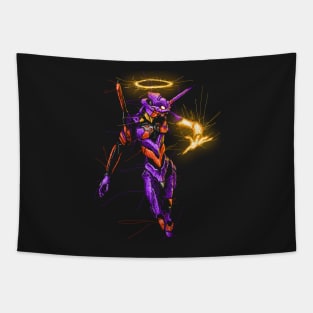 Eva unit 01 awakened scribble Tapestry