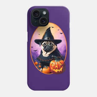 Halloween Pug Phone Case